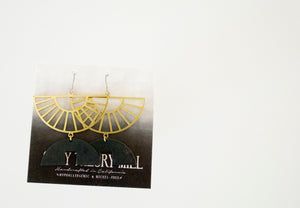 Dark Sunset Dangle Earrings - LIMITED RELEASE