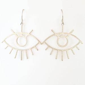 Eyes for Days Dangle Earrings in Silver **LIMITED RELEASE**