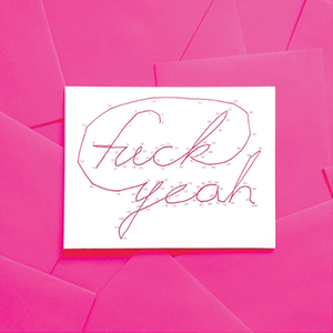 Greeting Card--Connect the Dots: Fuck Yeah by Warren Tales