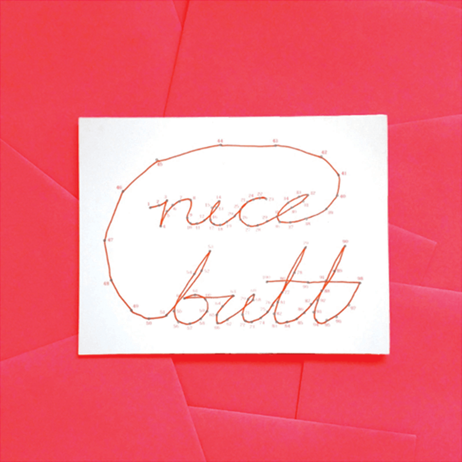 Greeting Card--Connect the Dots: Nice Butt by Warren Tales