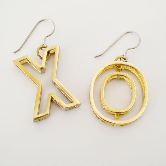 X O Dangle Earrings