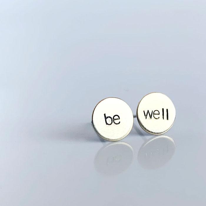be well, Circle Earrings