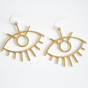 Eyes for Days Dangle Earrings