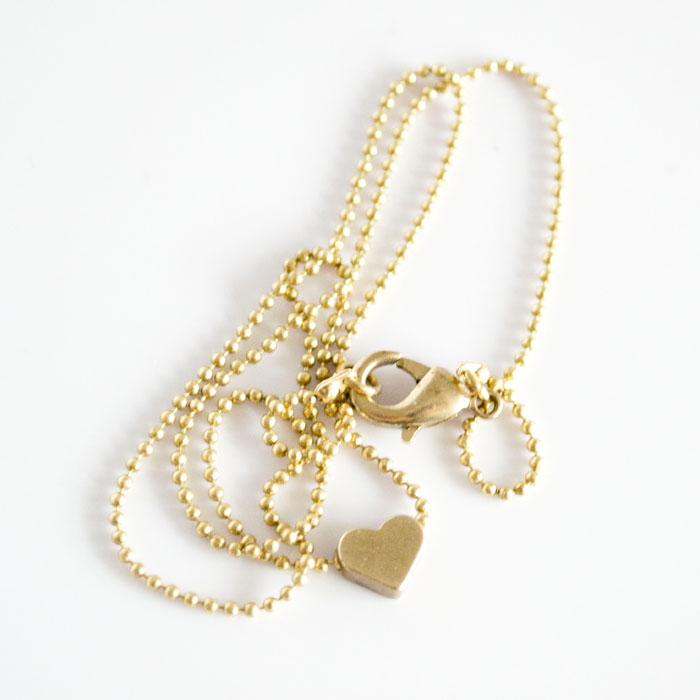 Tiny Heart Choker Necklace