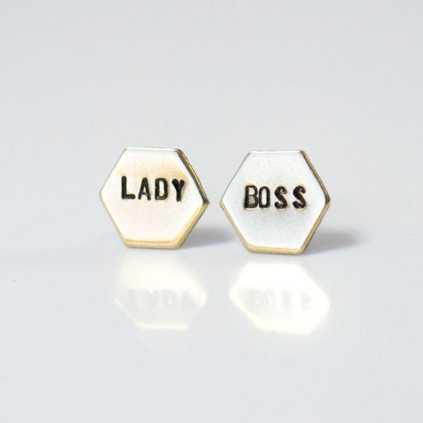 Lady boss outlet earrings