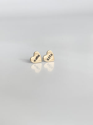 mamacita, Heart Earrings