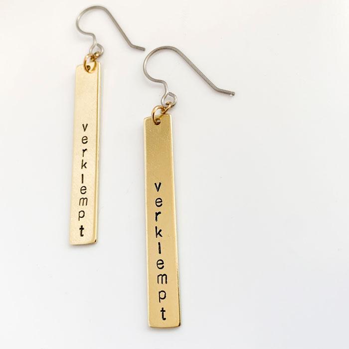 verklempt Dangle Earrings